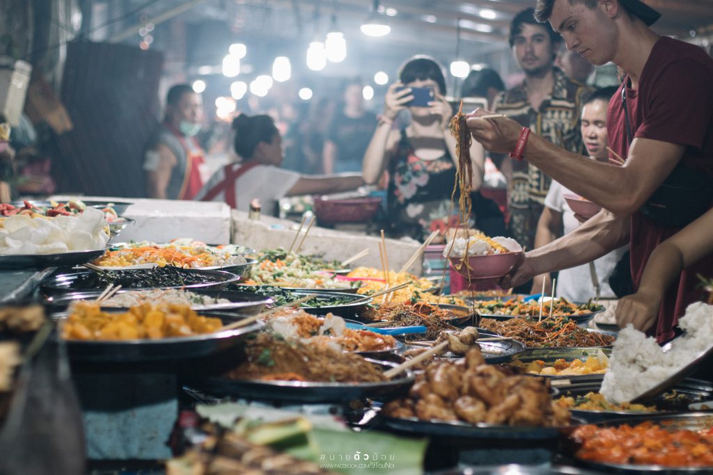 ตลาดมืด หลวงพระบาง ลาว