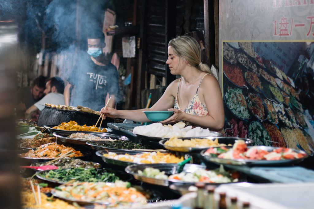 ตลาดมืด หลวงพระบาง ลาว